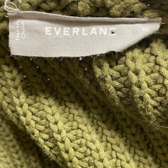 Everlane Chunky Knit V-Neck Sweater - Picture 8 of 10